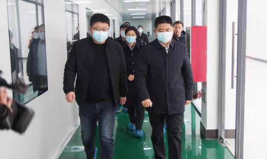 莱西市委书记周科，市长刘瑛一行到山东永信贵宾会217控股集团言新医疗产业园调查调研