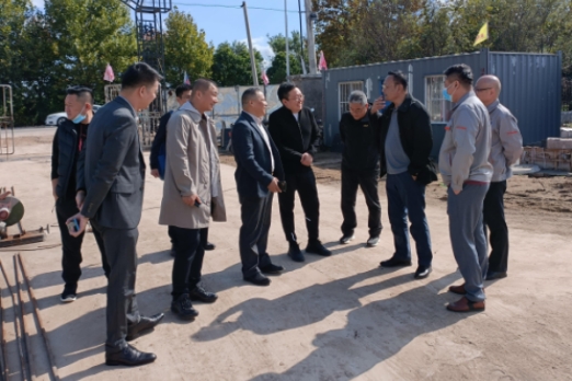 北京市委宣传部原副部长梅松等一行参观永信贵宾会217集团