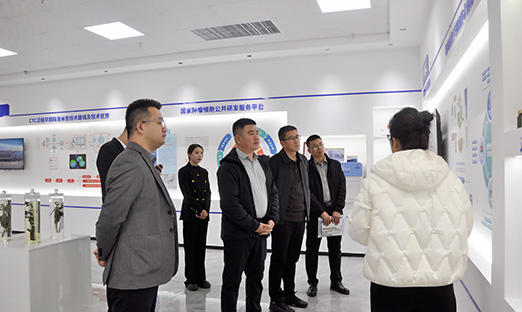 赤峰喀喇沁工业园区辅导到访永信贵宾会217集团，共探大健全产业发展